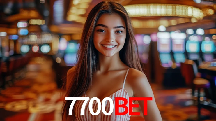 7700bet Logo - Bônus com Rollover Justo